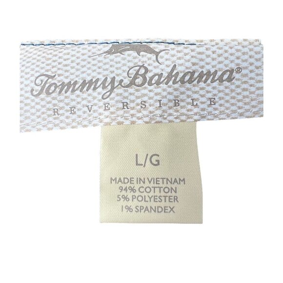 Tommy Bahama Mens Plum Half Zip Knit Reversible Long Sleeve Pullover Sz L New - Picture 7 of 13